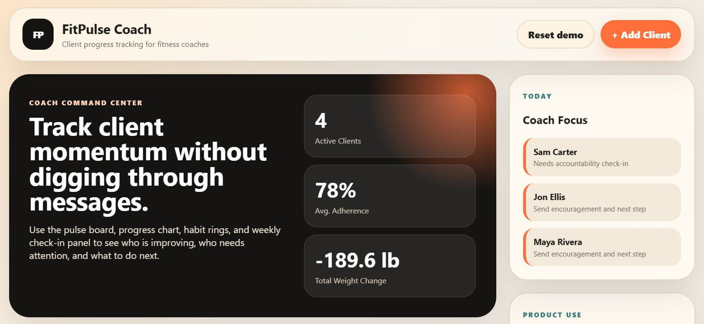 FitPulse Coach