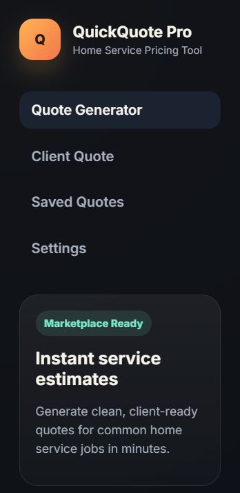 QuickQuote Pro