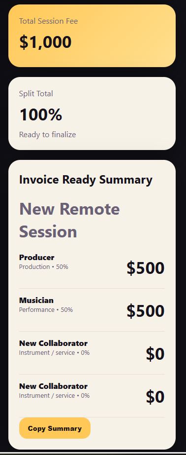 Session Splitter Studio