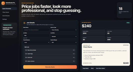 QuickQuote Pro